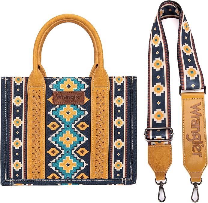 Wrangler Southwestern Navy Canvas Small