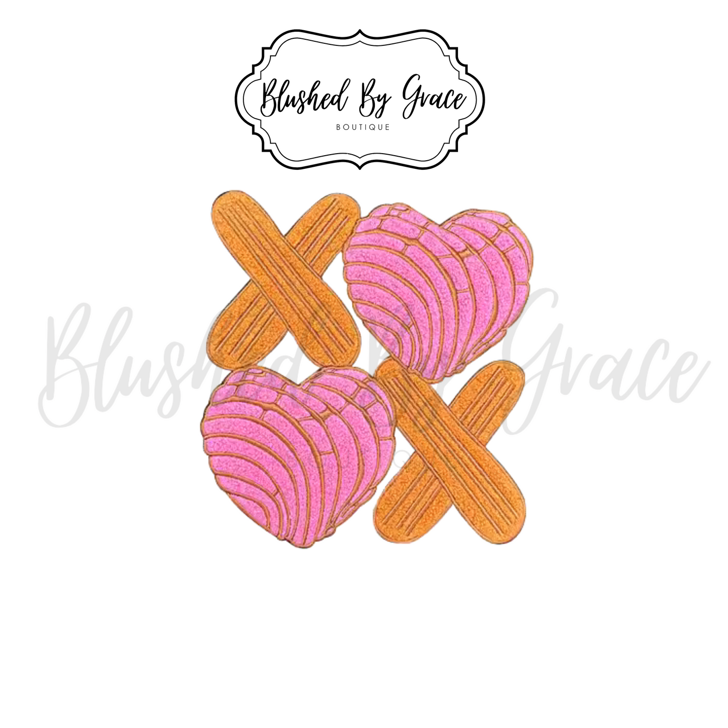 Large XOXO Concha Patch