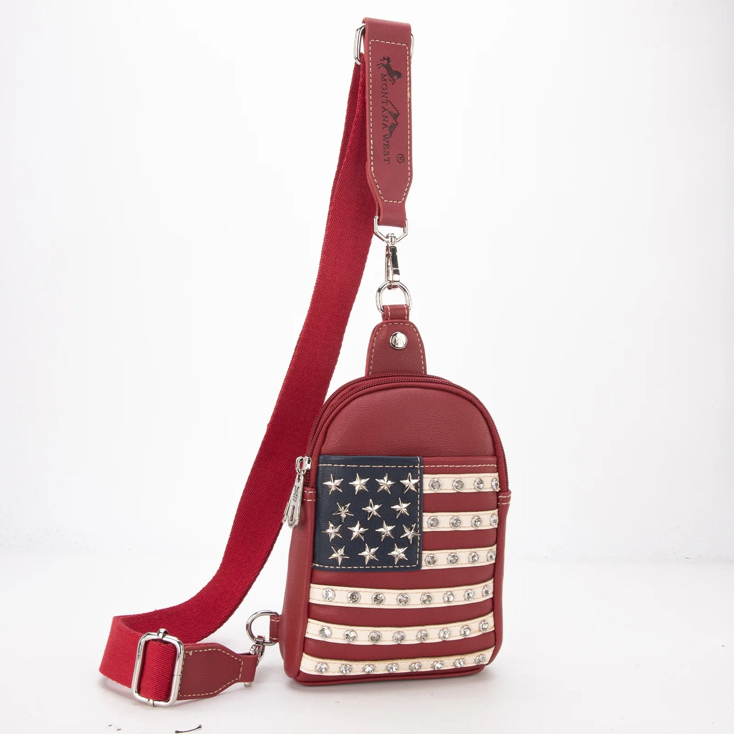 MONTANA WEST USA BAG - RED
