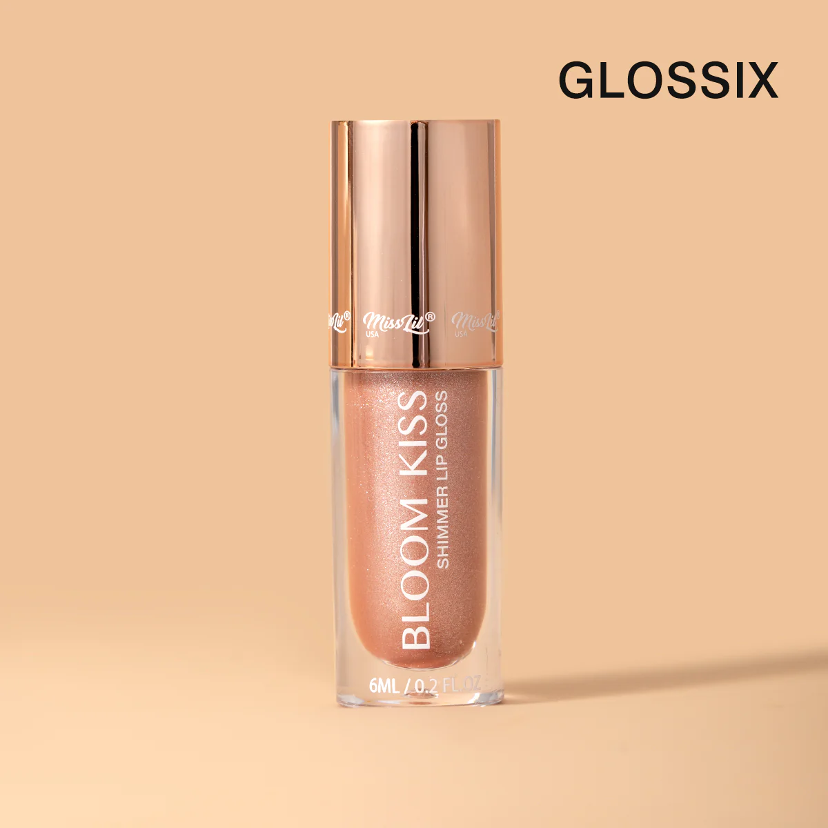 Bloom Kiss Shimmer Lip Gloss Glossix