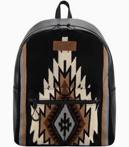 Wrangler Southwestern Knitted Backpack - Black