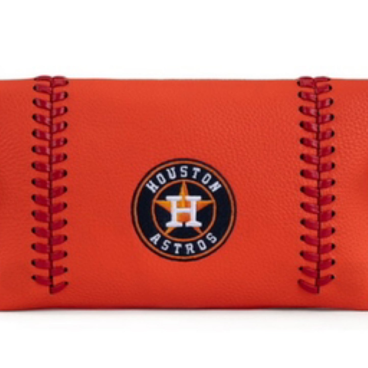 MLB Houston Astros Team Bi-Fold Clutch/Crossbody ORANGE