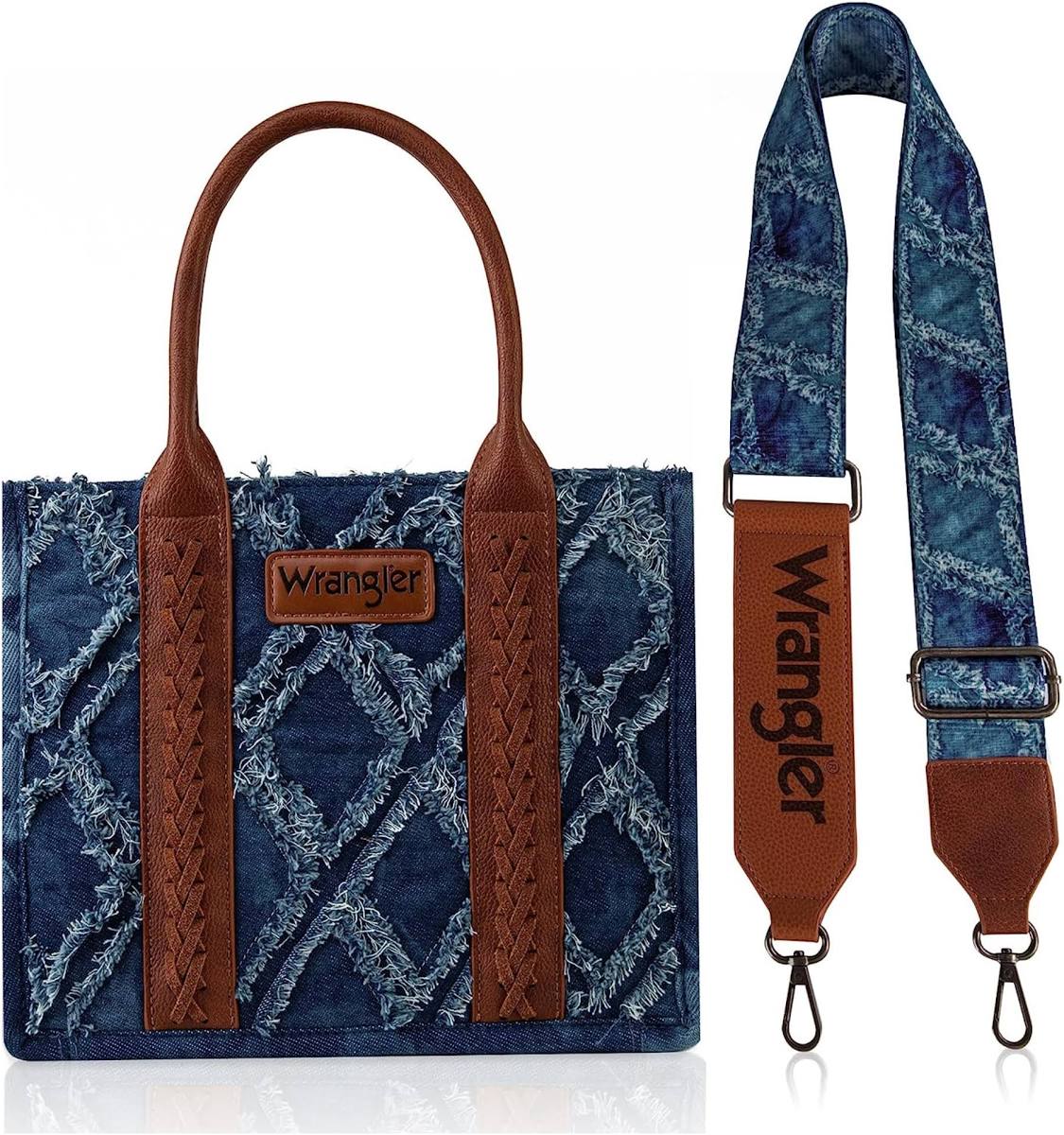 Wrangler Women s Southwestern Print Canvas Crossbody Bag