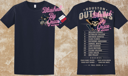 Houston Outlaws Roster Shirt Option #2