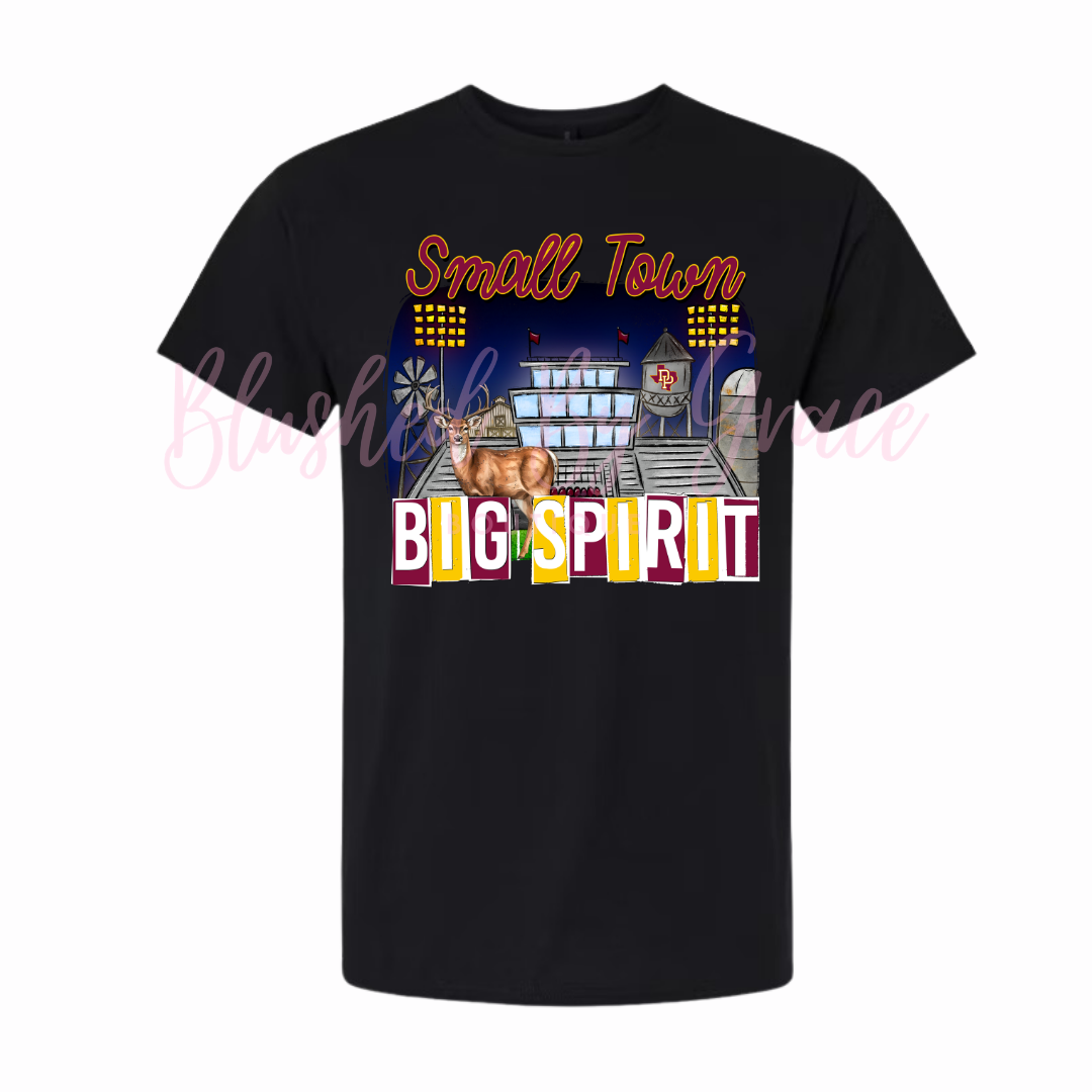 Deer Park Big Spirit Black Shirt