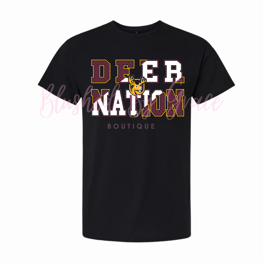 Deer Park Nation Black Shirt