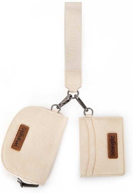 Wrangler Dual Wallets Wristlet