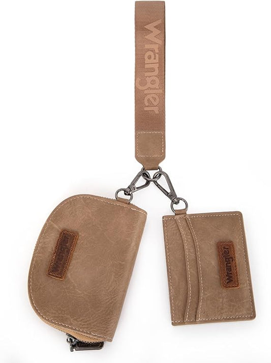 Wrangler Dual Wallets Wristlet