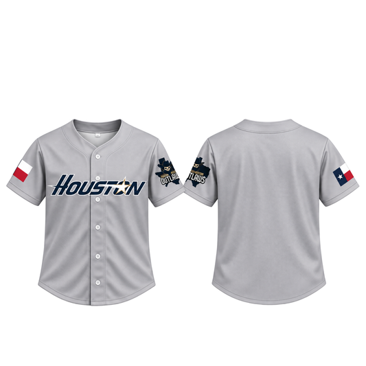 Outlaws Gray Jersey
