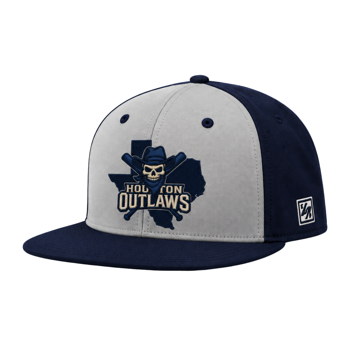 Outlaws Game Day Gray + Navy Hat