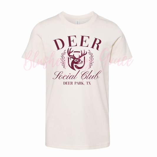 Deer Park Social Club Cream Shirt