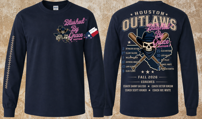 Houston Outlaws Roster Shirt Option #3