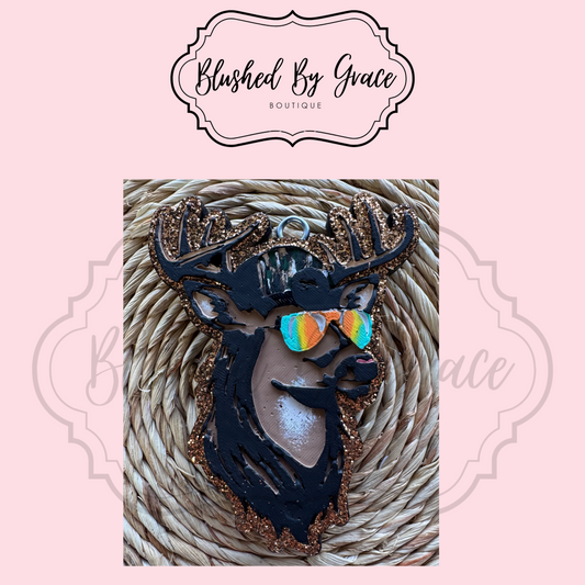 Retro Sunglasses Deer Freshie