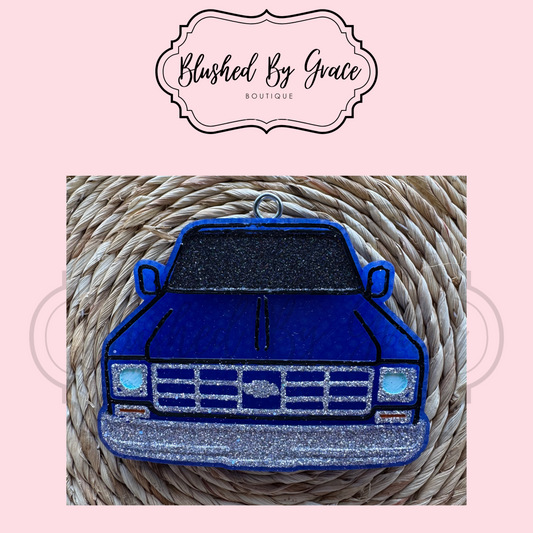 Blue Chevy Truck Freshie