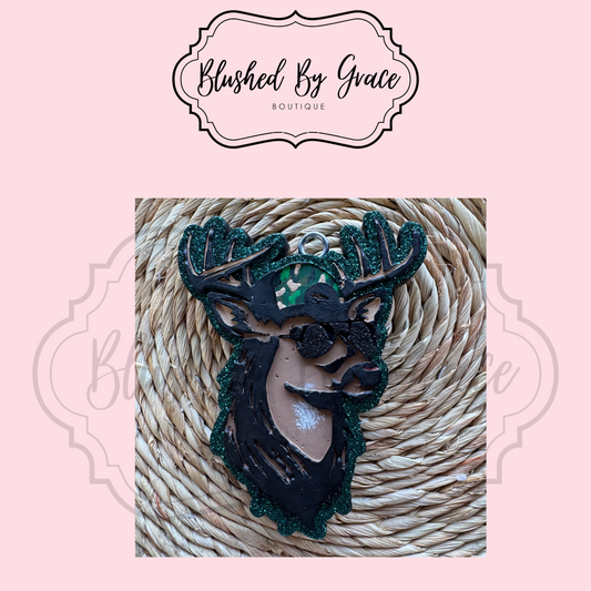 Green Camo Deer Freshie