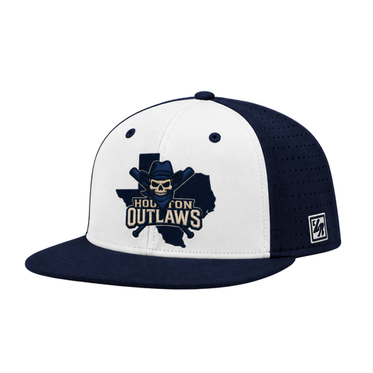 Outlaws Game Day White + Navy Hat