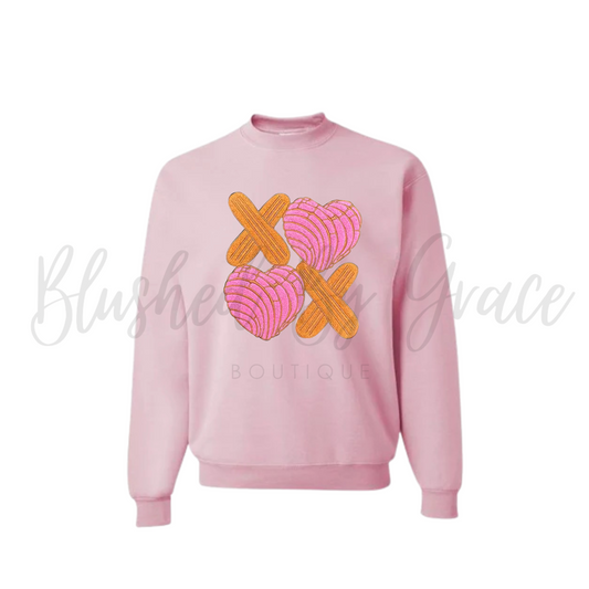 XOXO Churro Concha Chenille Patch