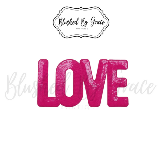 LOVE Pink Patch
