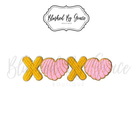 Small XOXO Concha Patch