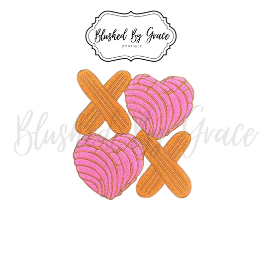Large XOXO Concha Patch
