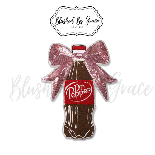 Dr. Pepper Bow Patch