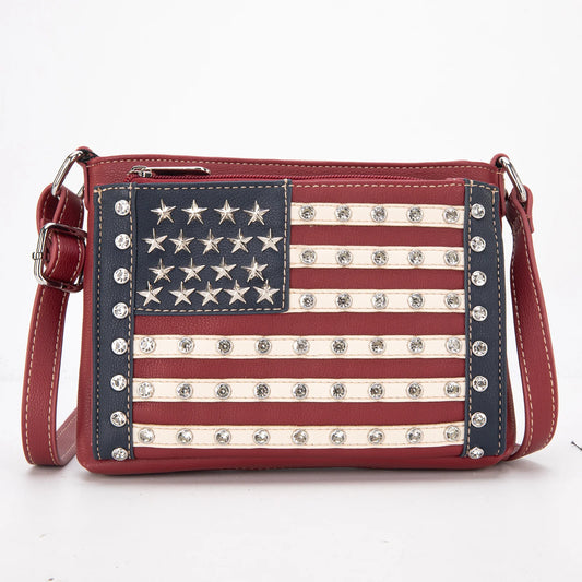 MONTANA WEST USA BAG - RED