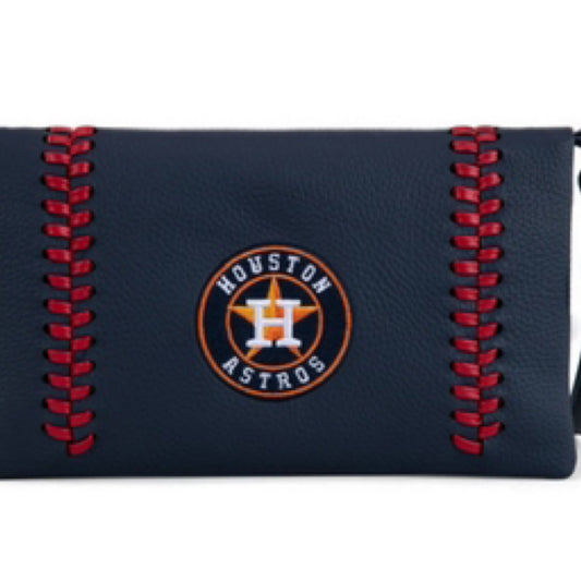 MLB Houston Astros Team Shoulder Bag/ Crossbody Bag BLUE