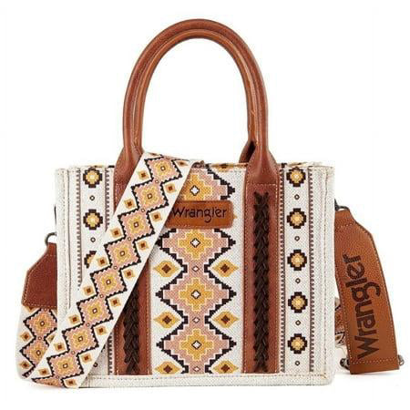 Wrangler Women s Southwestern Print Canvas Crossbody Bag