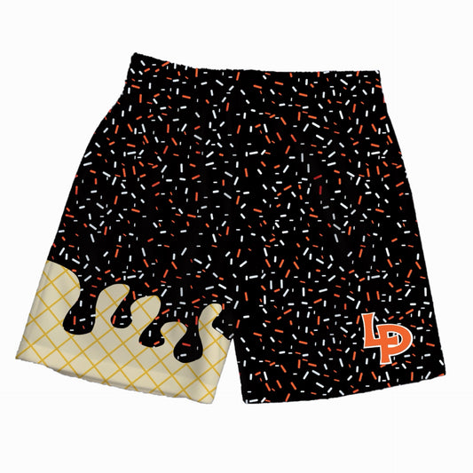 La Porte ice cream drip shorts