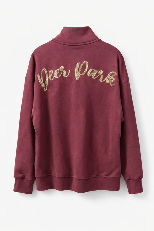 Sequined DP Quarter Zip