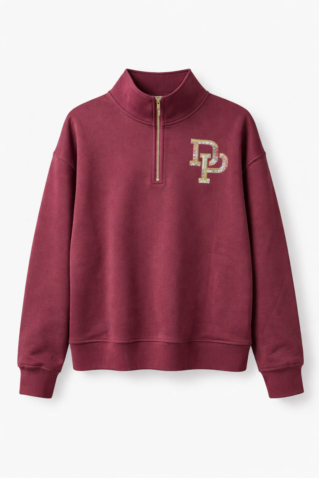 Sequined DP Quarter Zip