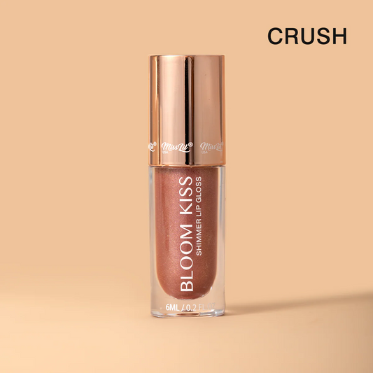 Bloom Kiss shimmer Lip Gloss Crush