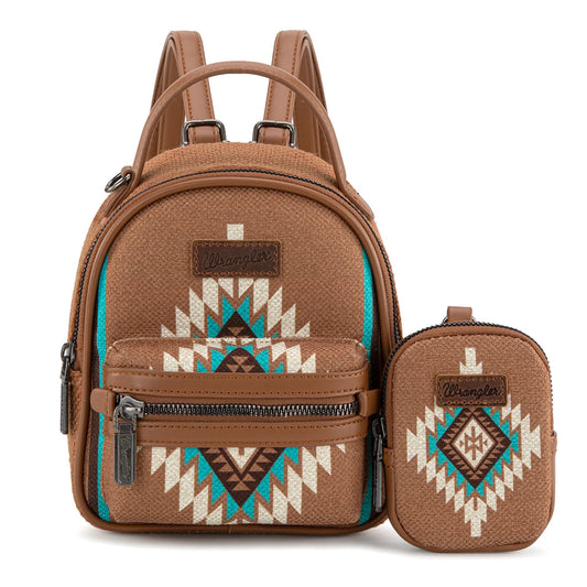 Wrangler Backpack- BROWN MINI