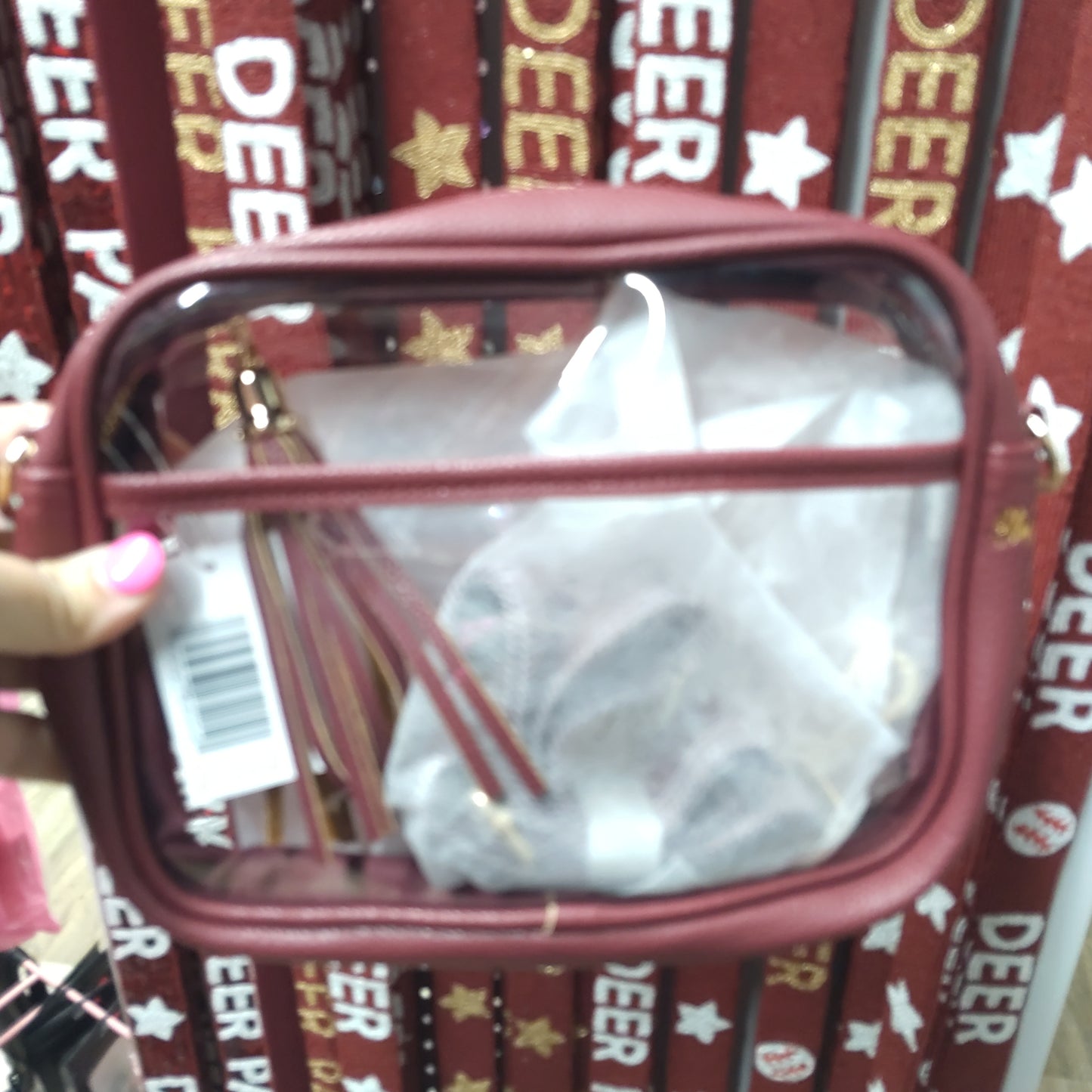 Maroon Gameday Bag