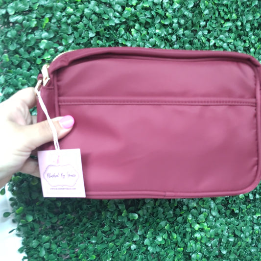 Maroon Blank Bag