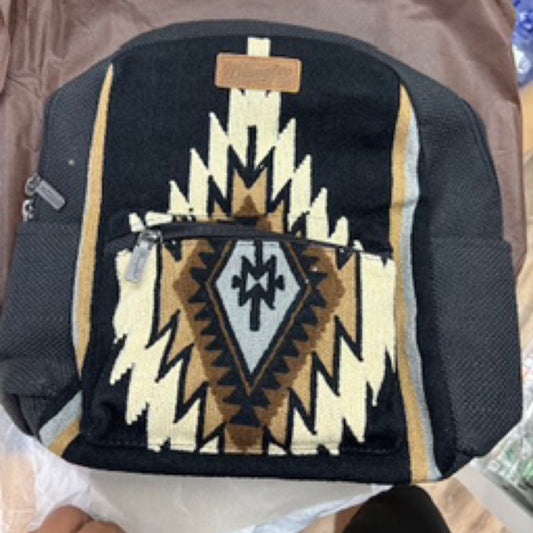 Wrangler Southwestern Knitted Backpack - Black