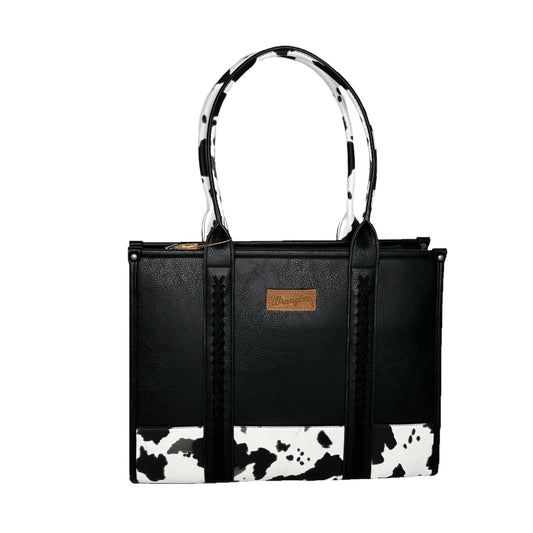 Wrangler Ladies Black Leather Cowhide Purse WG102-8119BK