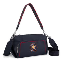 MLB Houston Astros Team Shoulder Bag/Crossbody- Navy Blue