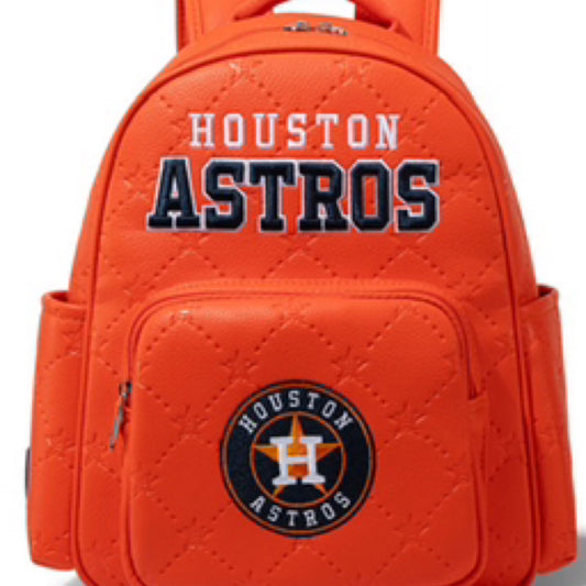 MLB Houston Astros Team Backpack ORANGE