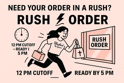 Rush Order upgrade – ready by 5 PM